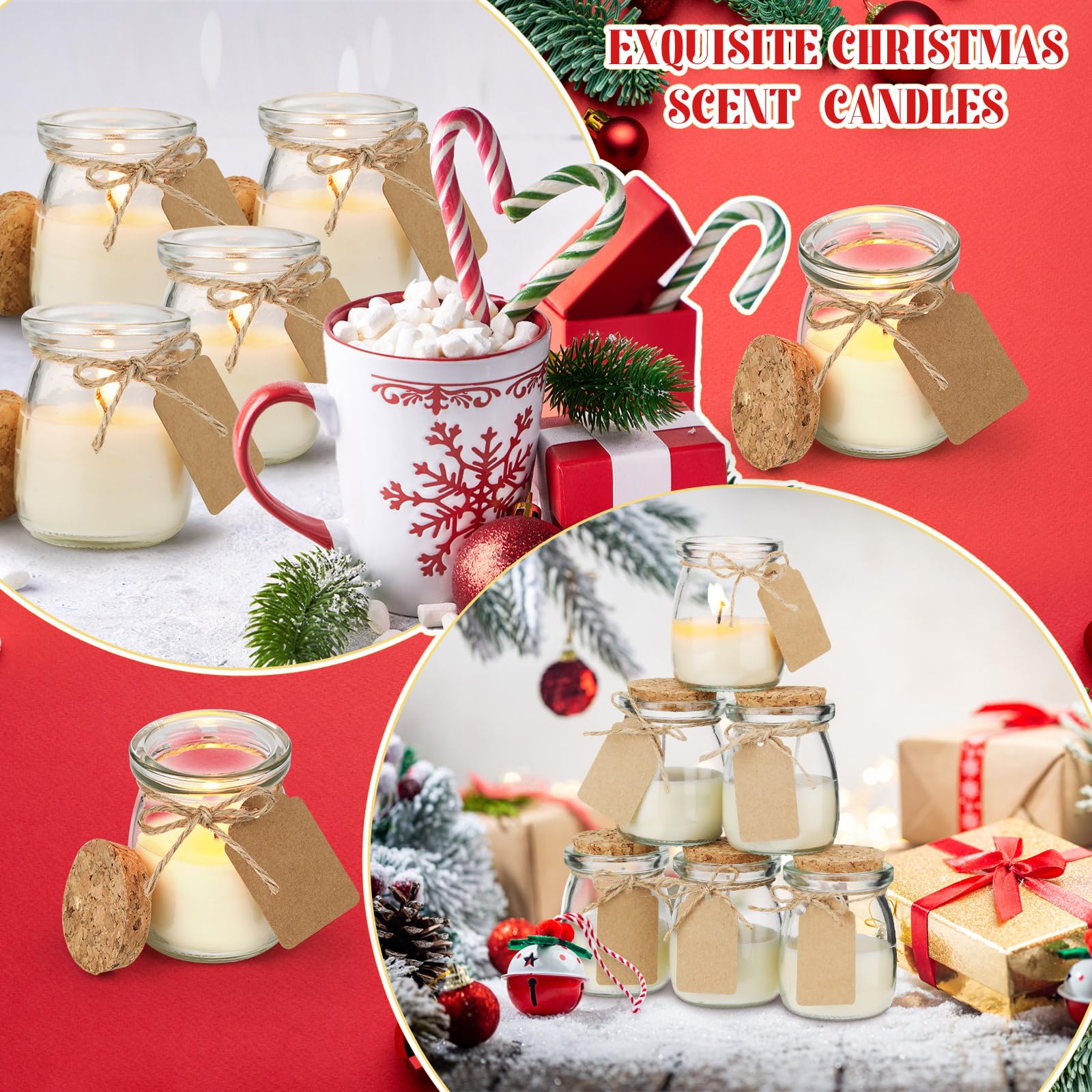 MTLEE Christmas jar candles gift set—great for thoughtful holiday presents.