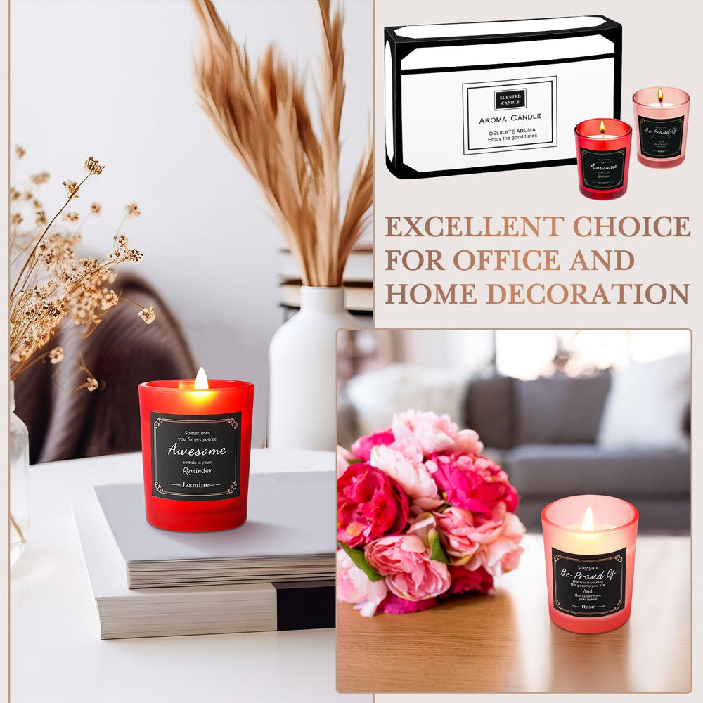MTLEE multicolor candles decorative design for stylish home accents