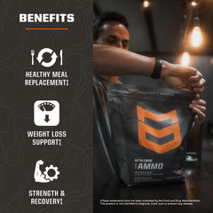MTN OPS Ammo flaxseed visual emphasizing fiber and wellness support