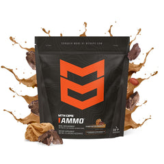 MTN OPS Ammo Meal Shake being poured for quick, on-the-go nutrition fueling.