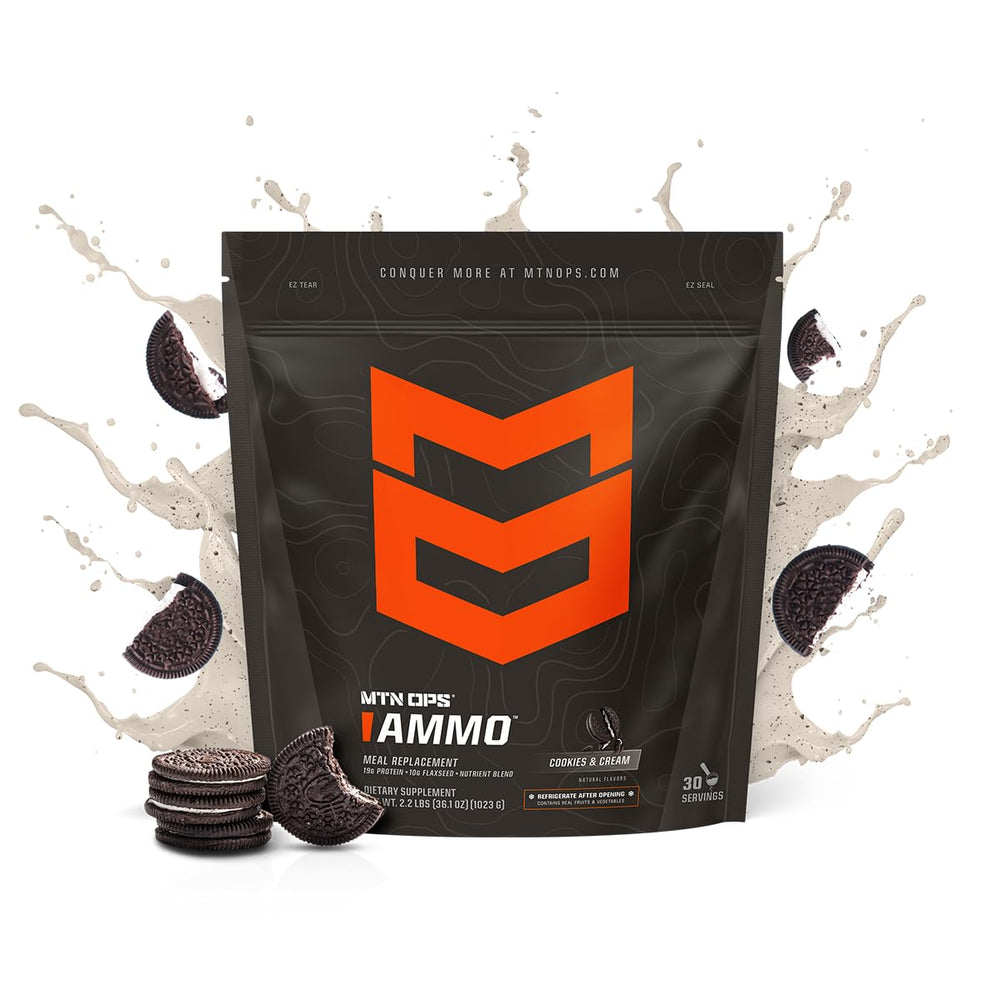 MTN OPS Ammo protein scoop measuring a precise serving for consistent shakes