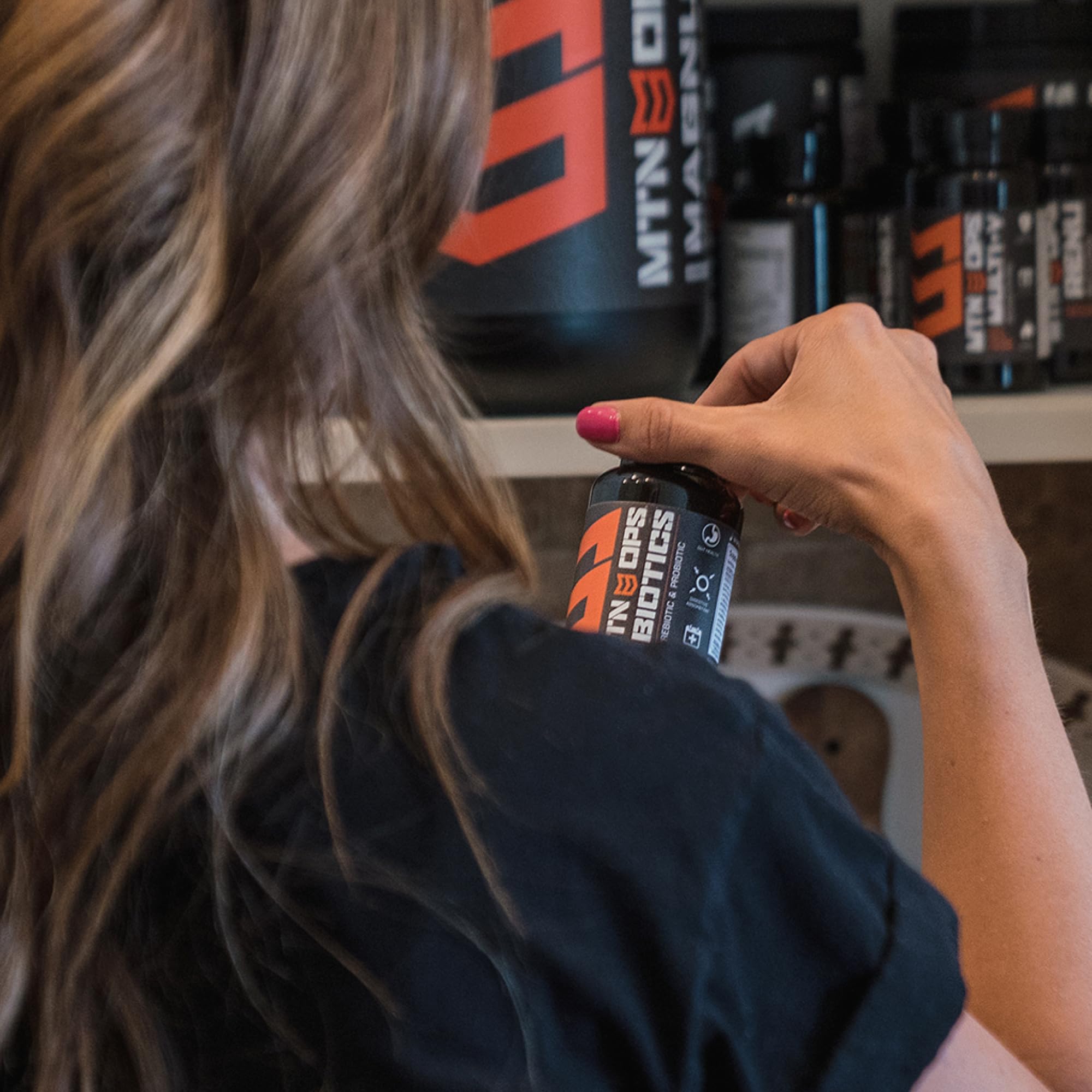 MTN OPS Biotics featuring boswellia and reishi for immune support