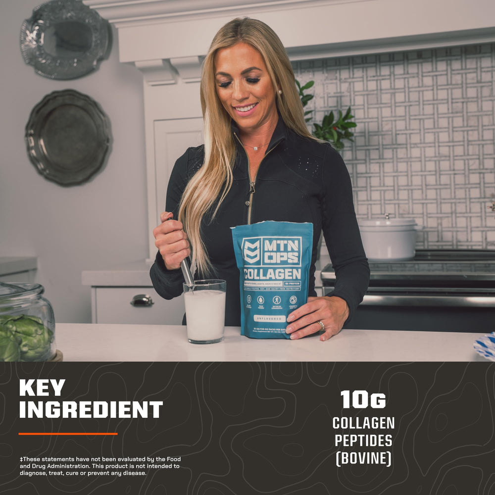 MTN OPS collagen on-the-go pack gluten-free and paleo-friendly option