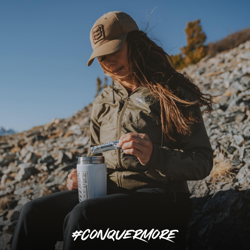 MTN OPS collagen on-the-go pack supports a healthy routine