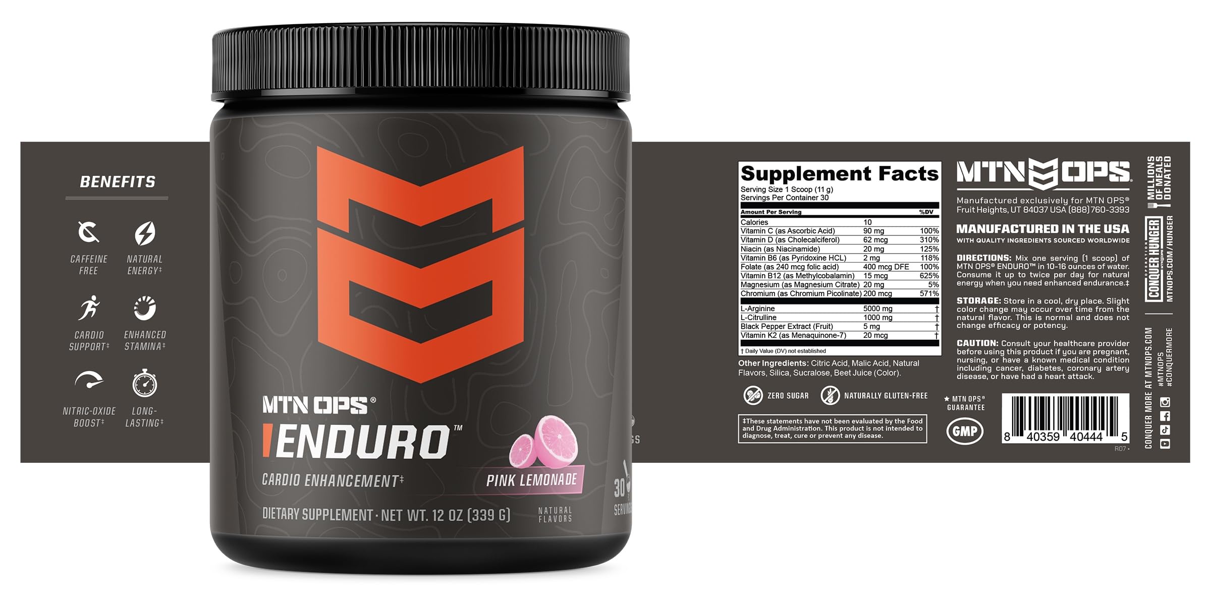 MTN OPS Enduro pink lemonade in outdoor training scene hints versatile use.