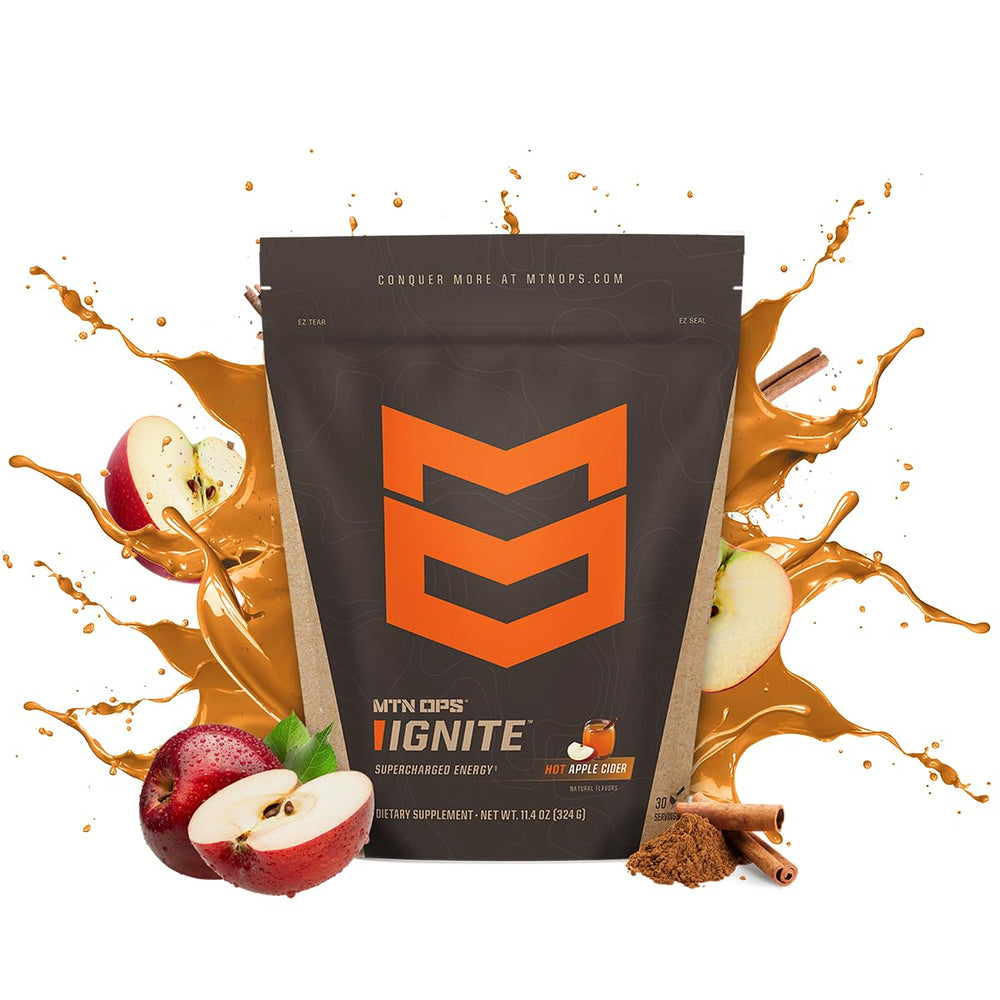 MTN OPS Hot Ignite cup illustrating a warm morning energy boost.