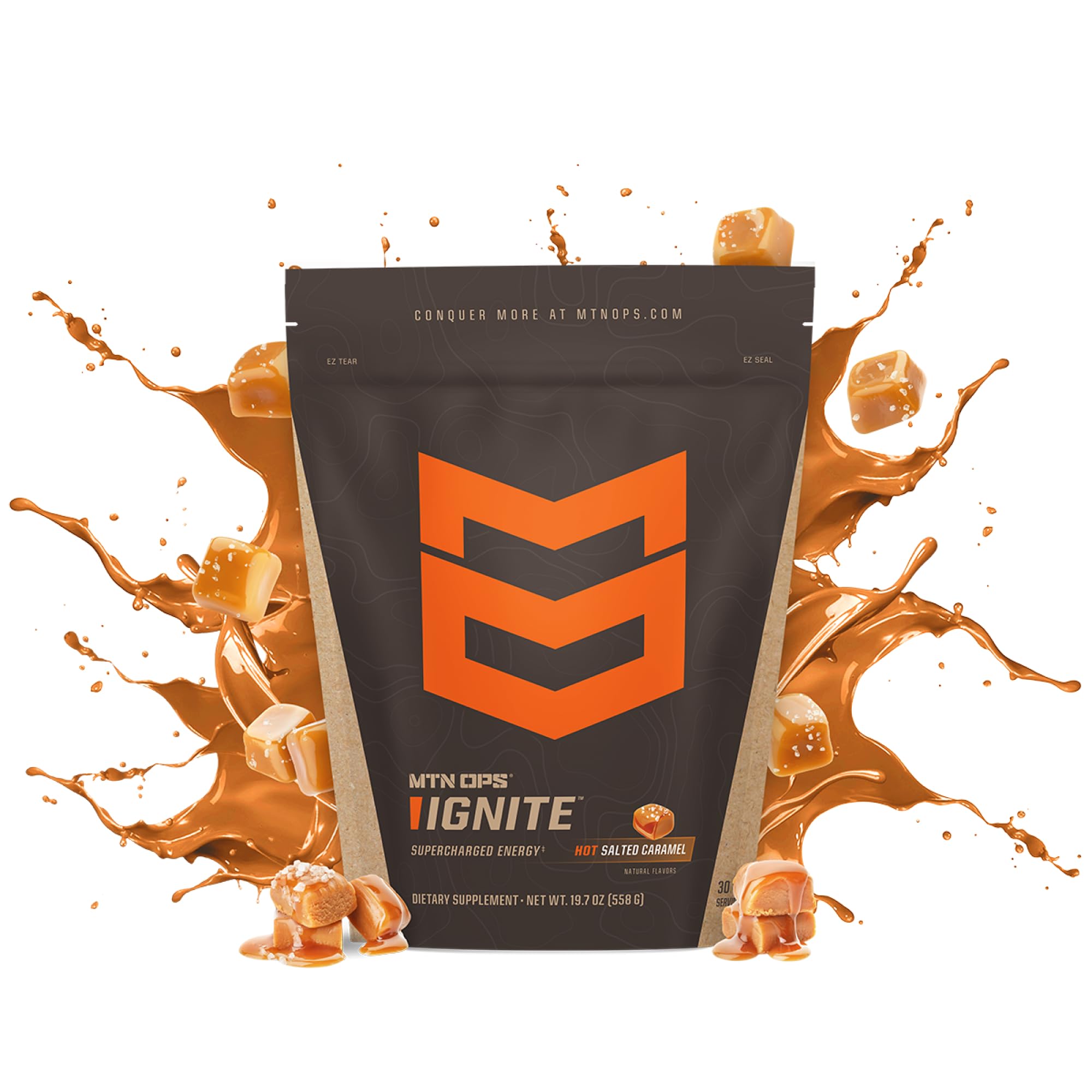 MTN OPS Hot Ignite scoop ready for quick, accurate serving.