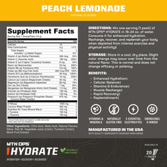 MTN OPS Hydrate with monk fruit is naturally sweetened and sugar-free.