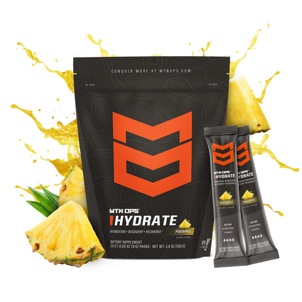 MTN OPS Hydrate pineapple electrolyte powder ready to mix