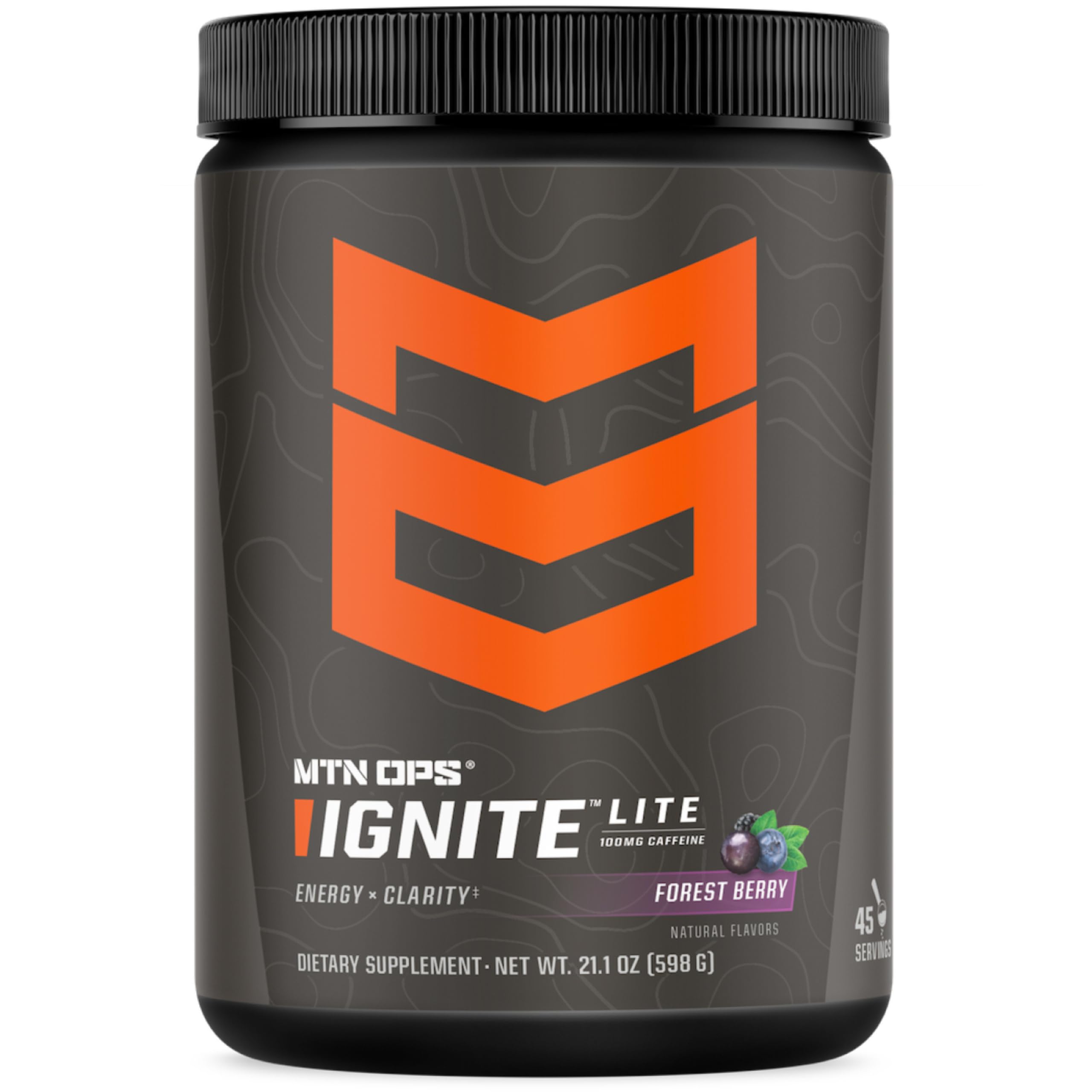 MTN OPS Ignite Lite tub front for convenient energy on the go.