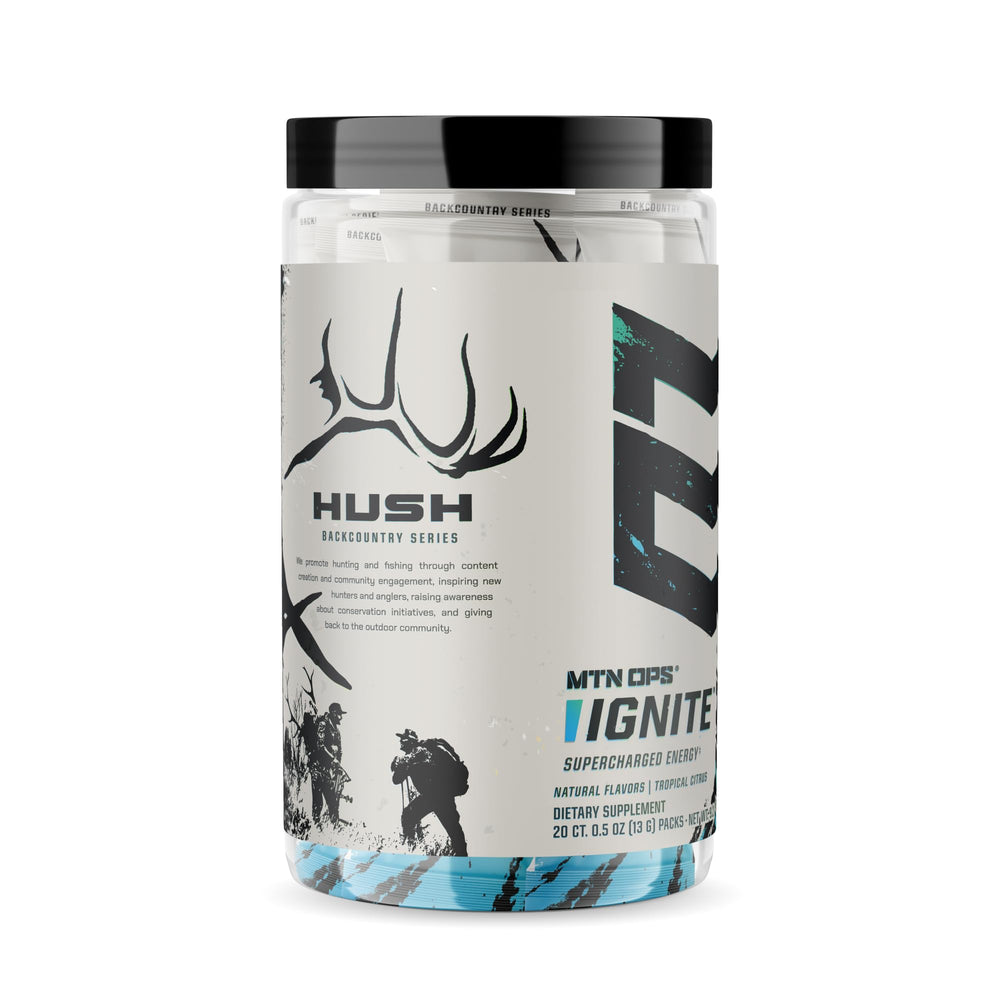 Graphic of Brain Blend nootropics inside MTN OPS Ignite