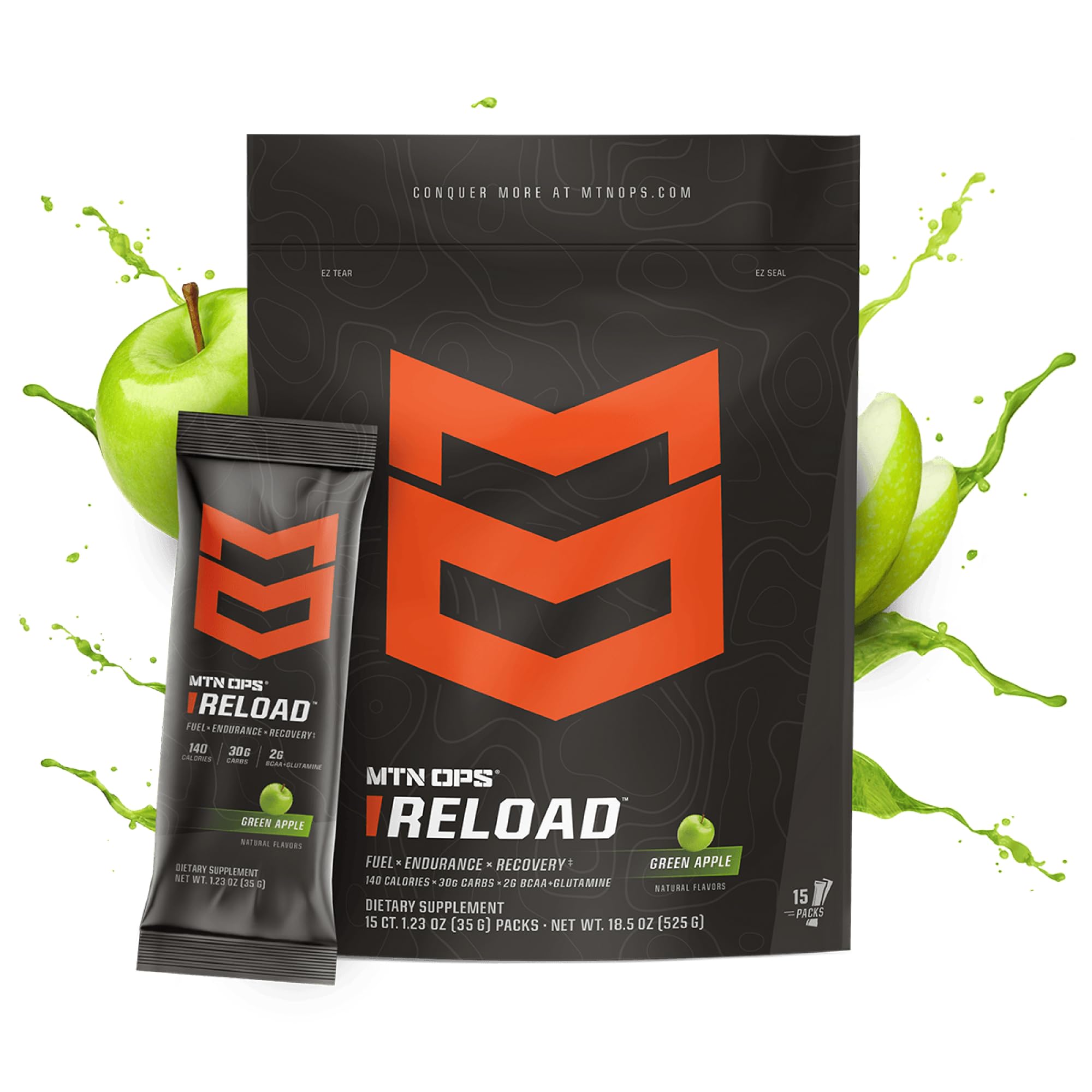MTN OPS Reload green apple pour-into-shaker to mix quickly