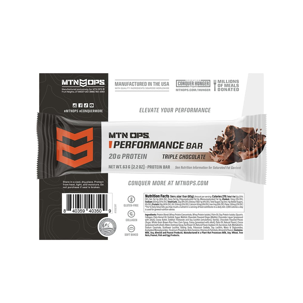 MTN OPS Mudslide bar flavor profile showcasing indulgent chocolate.