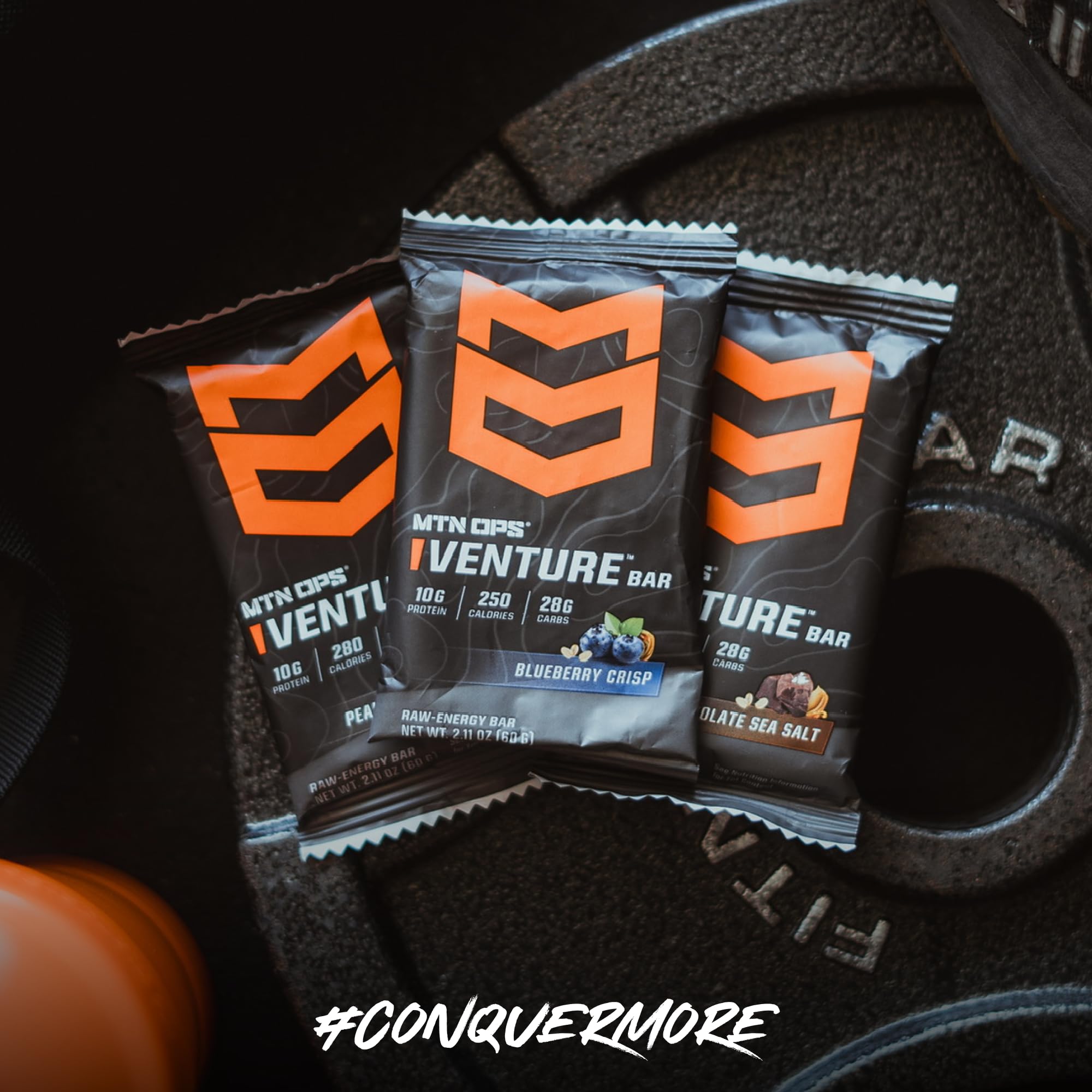 MTN OPS Venture Bar Blueberry Crisp is perfect for on-the-go fueling