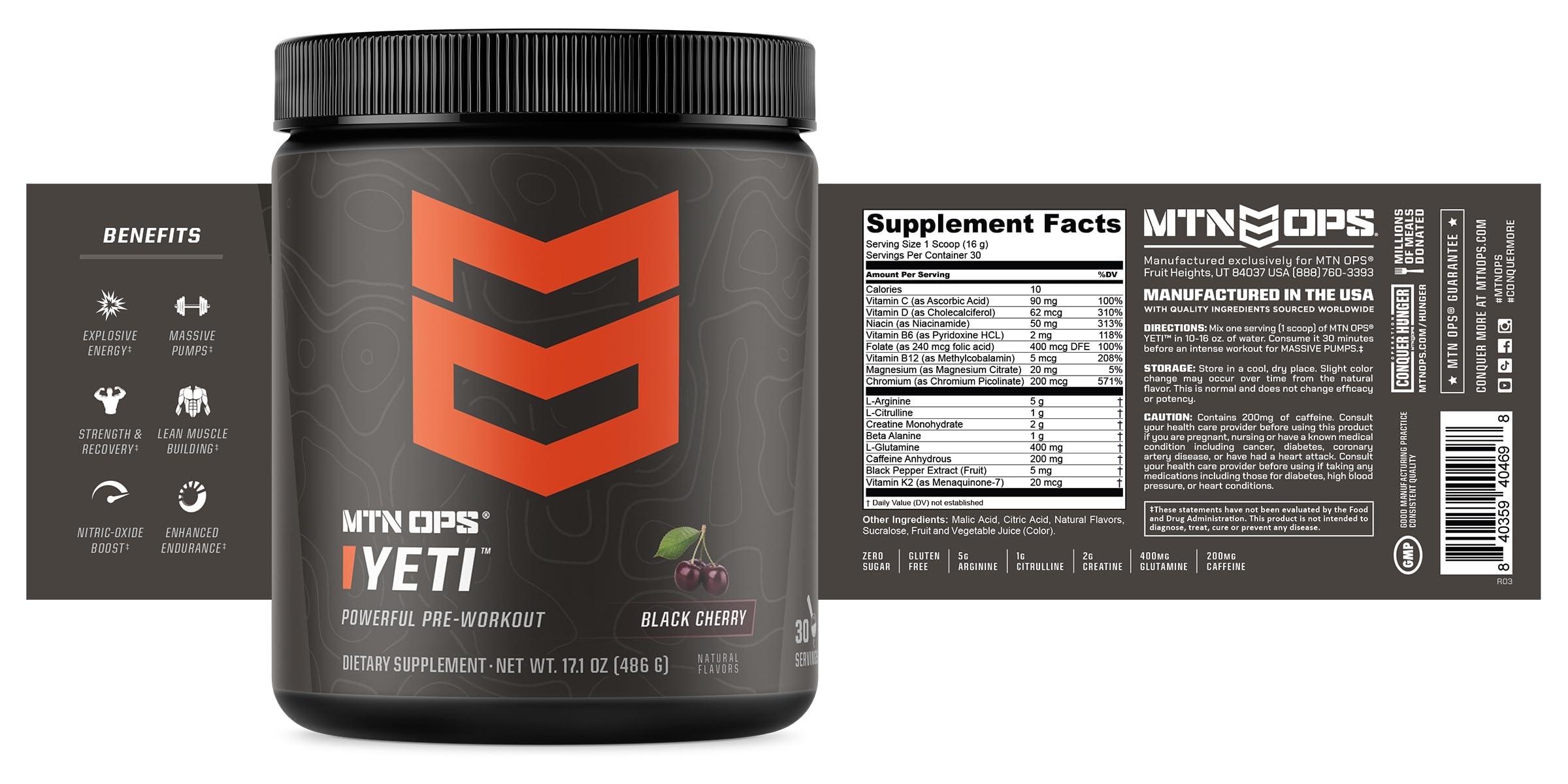 MTN OPS YETI athlete prep scene demonstrates quick energy before training.