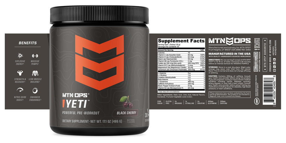 MTN OPS YETI athlete prep scene demonstrates quick energy before training.