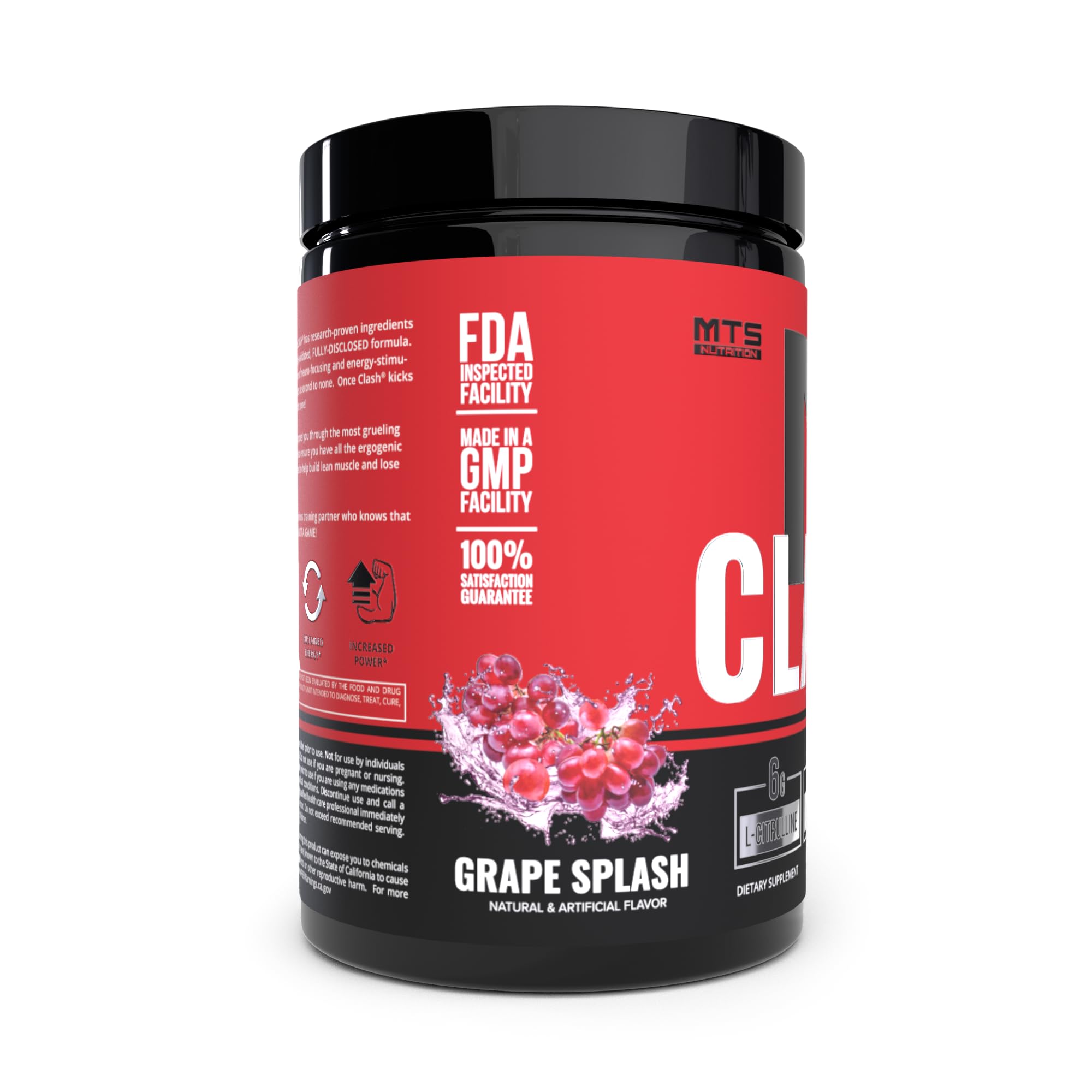 MTS Clash grape-splash pour captured during quick shake and mix