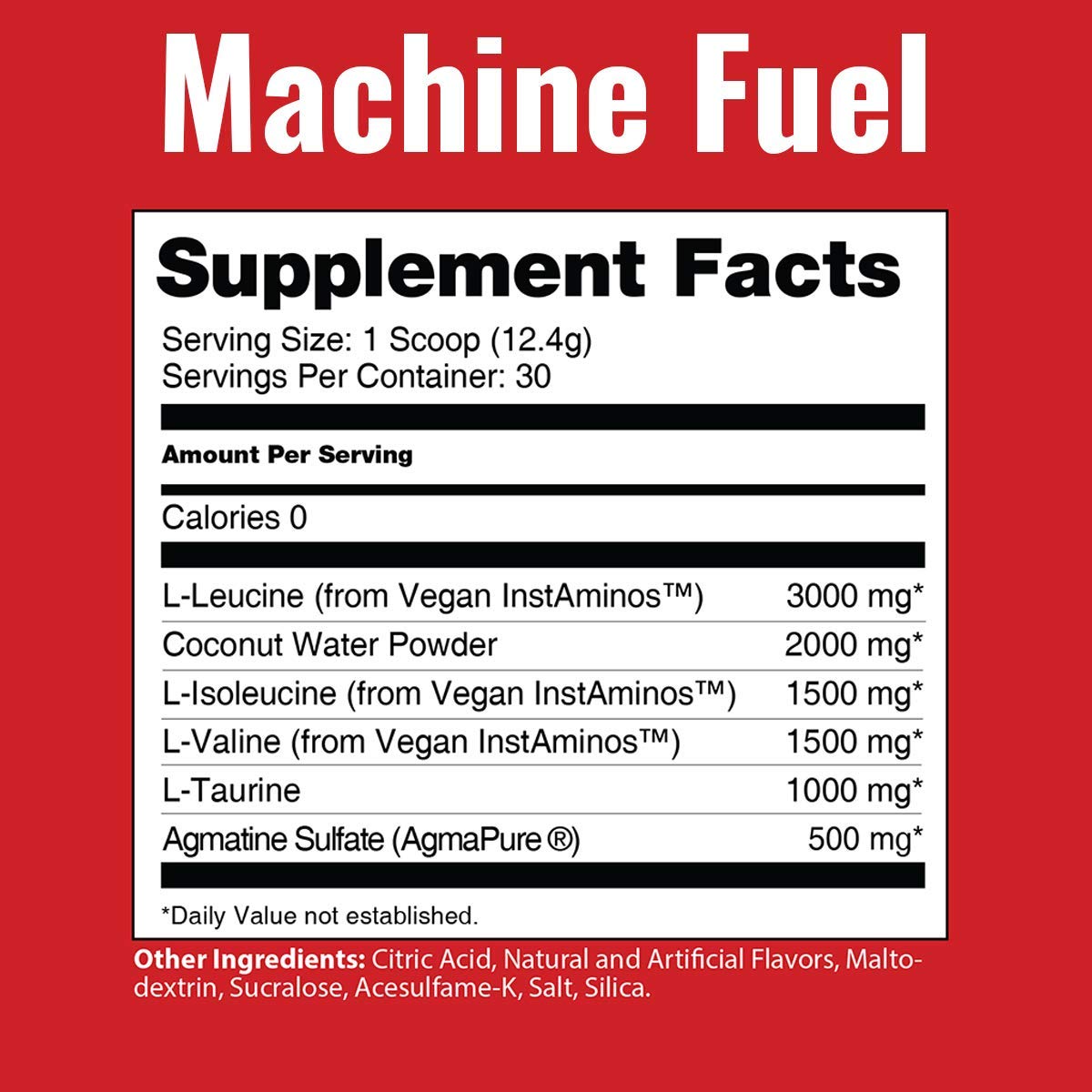 MTS Nutrition Machine Fuel ready-to-mix hydration with electrolytes after training sessions