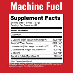 MTS Nutrition Machine Fuel ready-to-mix hydration with electrolytes after training sessions