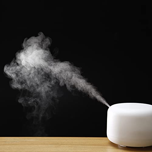 MUJI MJ-UAD1 lifestyle living room setup with diffuser on