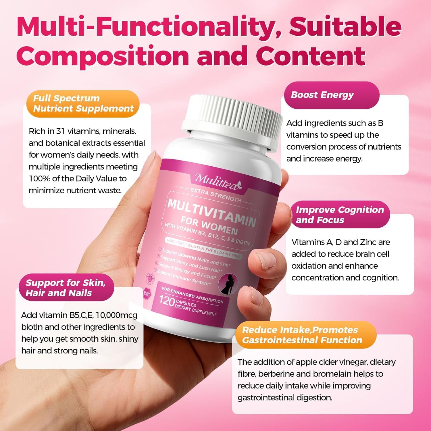 Mulittea two-pack packaging suggesting convenient daily use and replenishment.