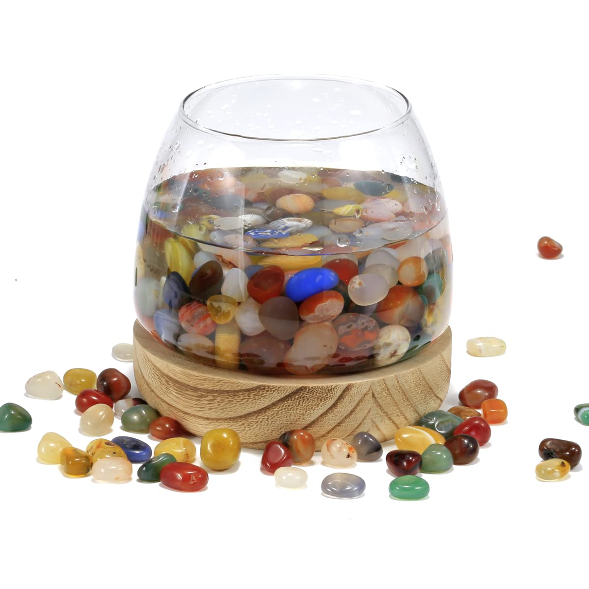 MULSAME Healing Crystals Set: Tiger’s Eye stones promote focus and resilience in practice.