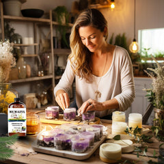 MUMAZYL Coconut Vanilla oil for soap making adds subtle tropical notes.
