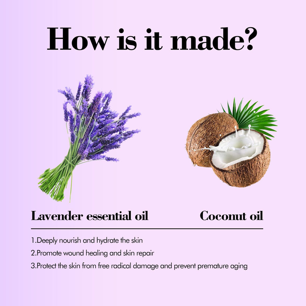 Mumianhua Lavender Roll-On on pillow for a tranquil night.