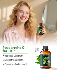 Mumianhua peppermint oil for haircare, invigorating the scalp and roots