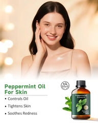 Mumianhua peppermint oil for skincare blends to refresh the complexion