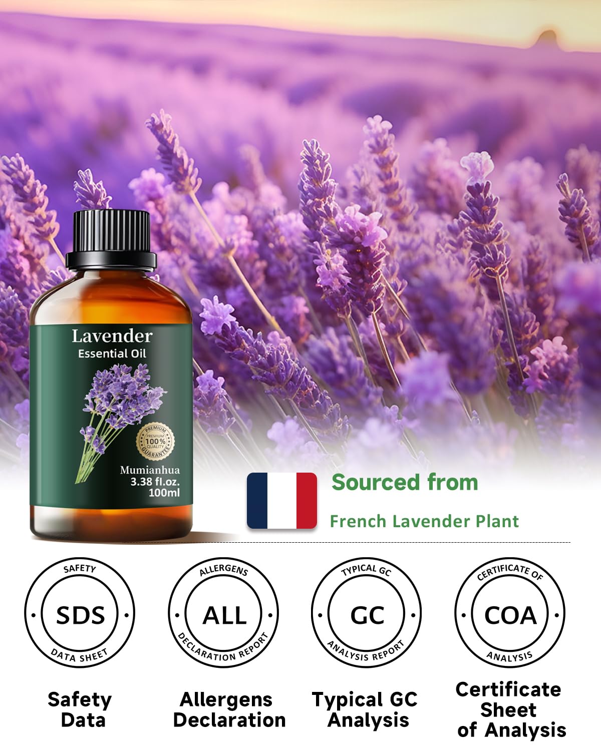 Mumianhua Lavender Oil used in DIY candles and soaps