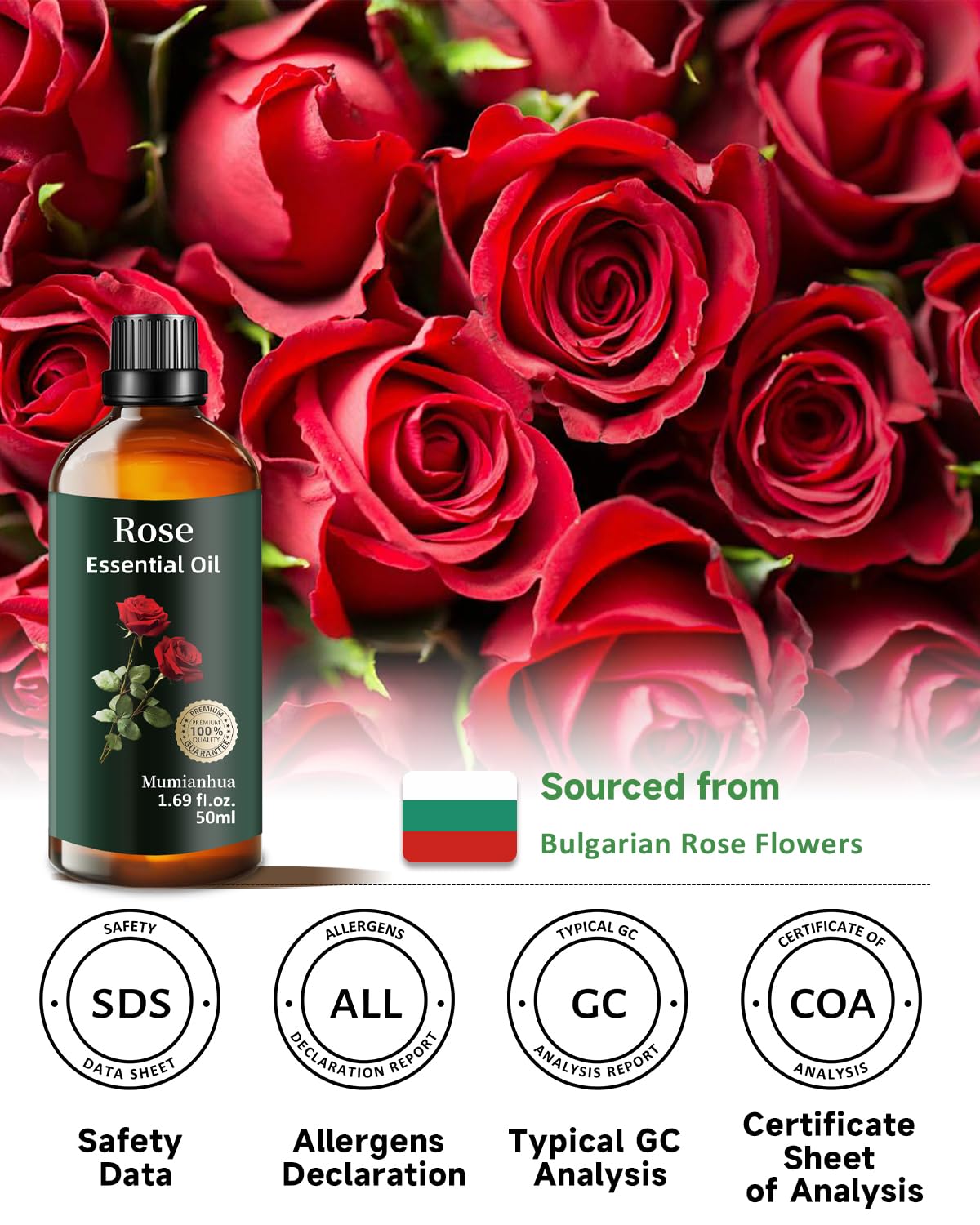Mumianhua rose oil crafting for DIY projects