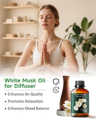 Mumianhua White Musk Oil diffuser blend option for aromatherapy