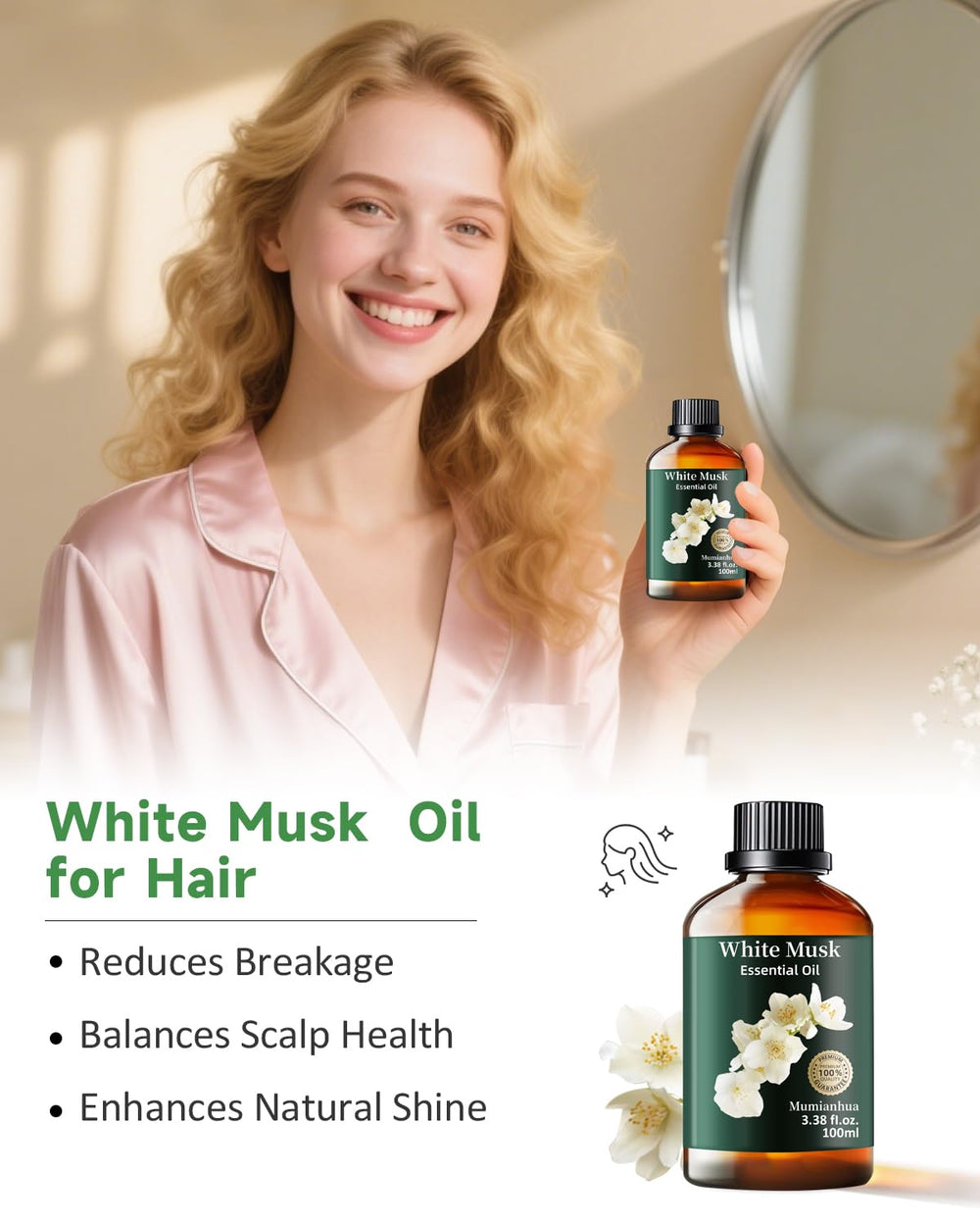 Mumianhua White Musk Oil used in cold process soap making