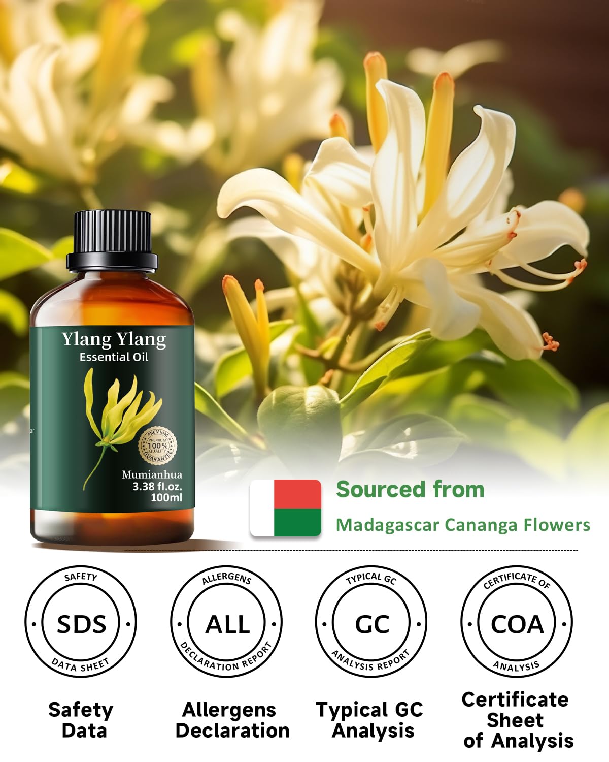 Mumianhua Ylang Ylang essential oil in DIY candles and soaps