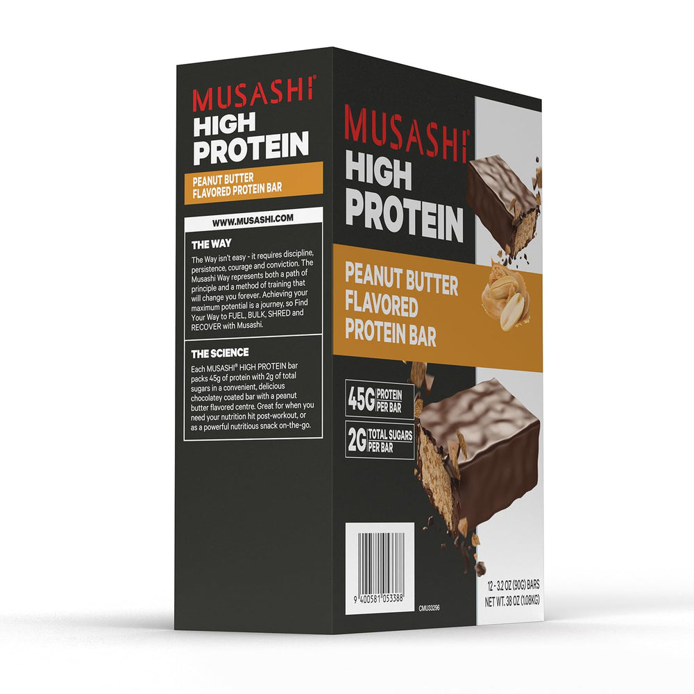 MUSASHI Bar BCAA 2:1:1 visual emphasizing recovery support