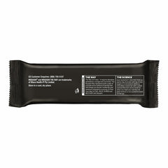 Musashi bar nutrition label shows 45g protein and 2g sugar.