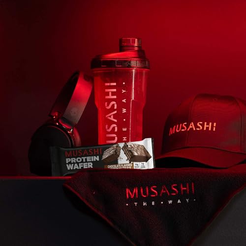 MUSASHI high protein bar 90g low sugar 2g label
