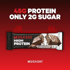 MUSASHI high protein bar 90g whey protein isolate visual