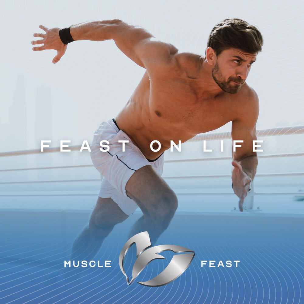 Muscle Feast HBCD packaging with fresh design.