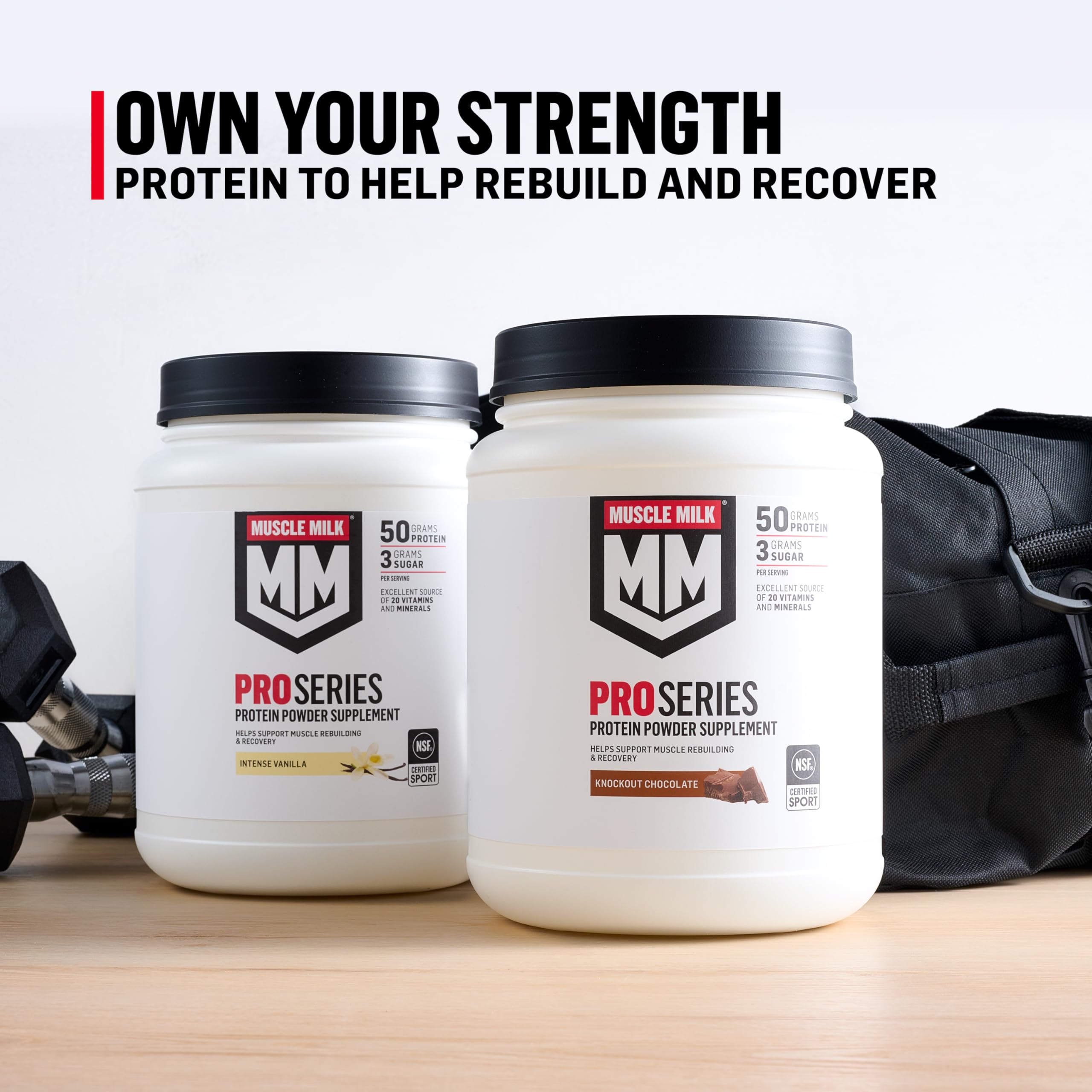 Coffee or smoothie mix with Muscle Milk Pro Series for a protein boost.