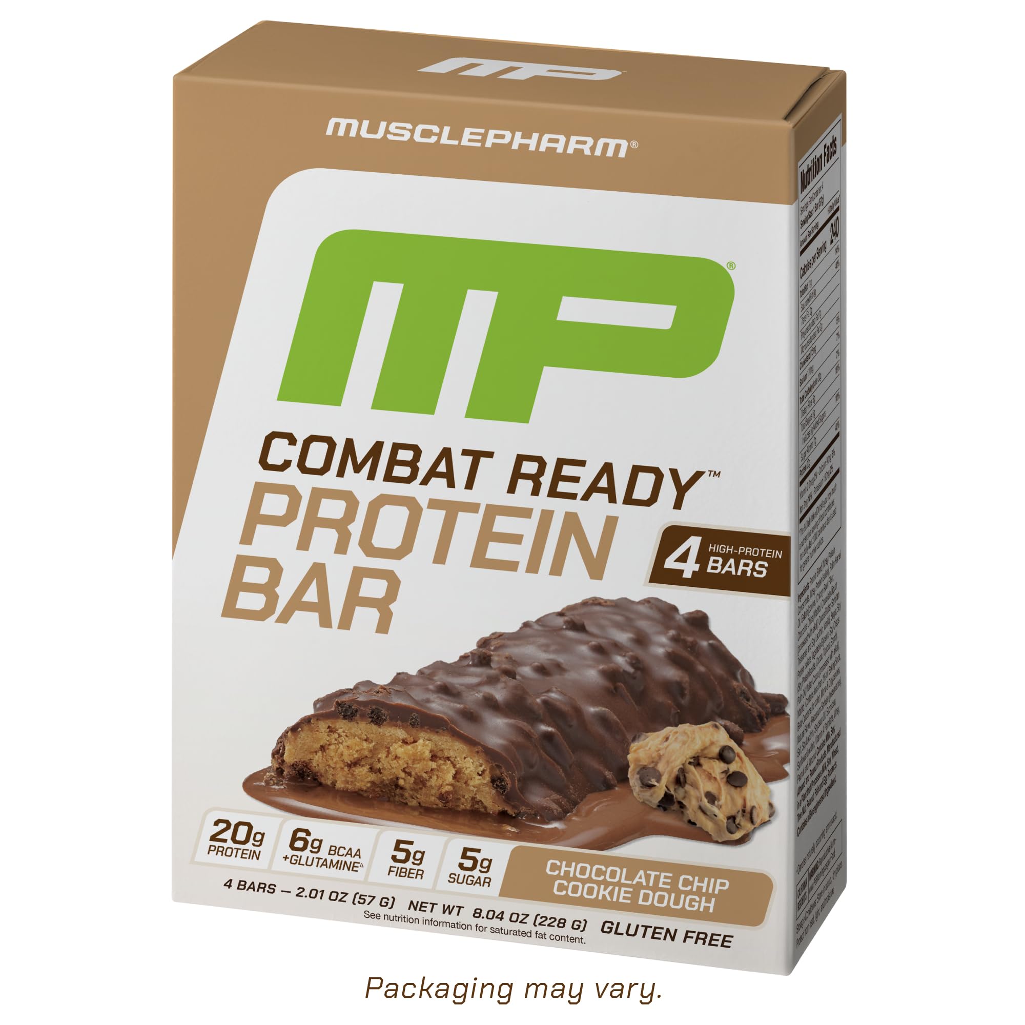 MusclePharm Combat Ready bar pack for convenient on-the-go fueling