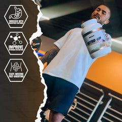MUSCLEOLOGY shake being poured, ideal post-workout recovery and enjoyment.