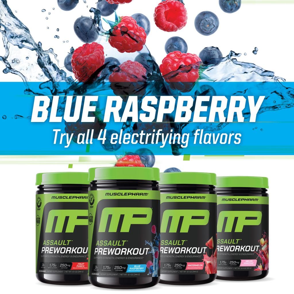 MusclePharm Assault betaine anhydrous supports sustained performance