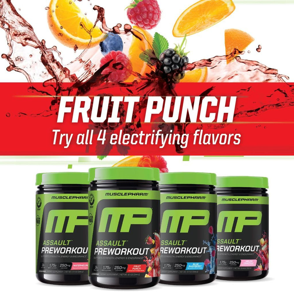 MusclePharm Assault betaine anhydrous formula promotes performance potential