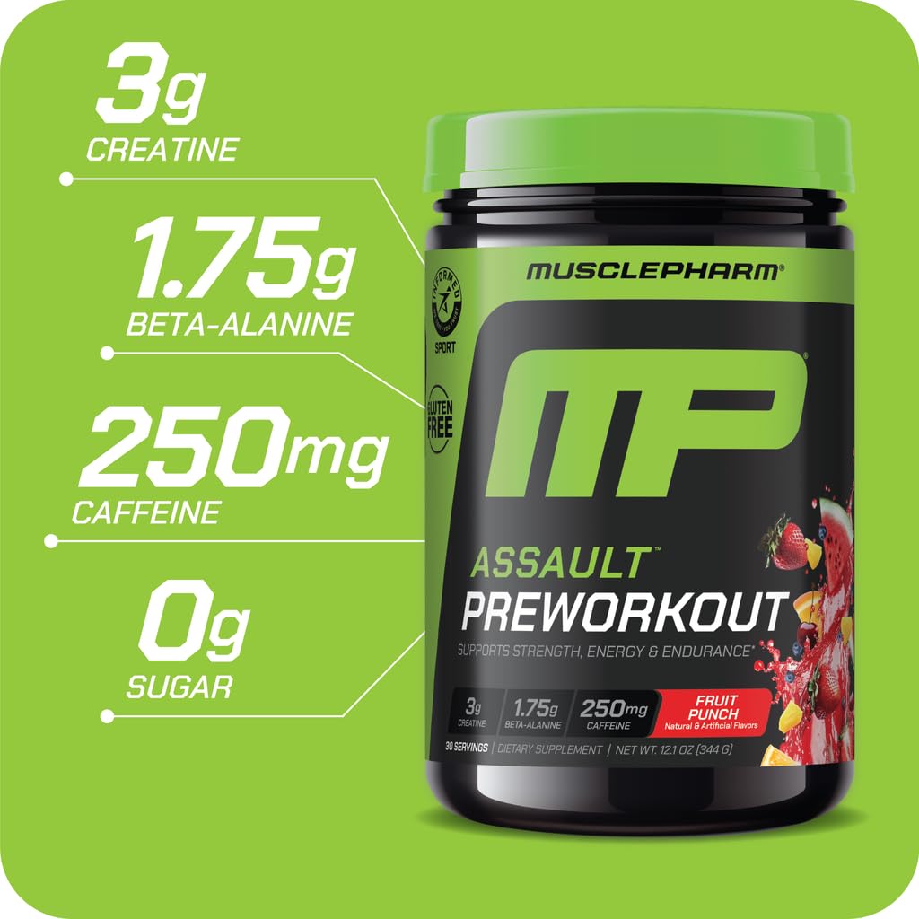 Glass of MusclePharm Assault Watermelon drink showcasing flavor and hydration.