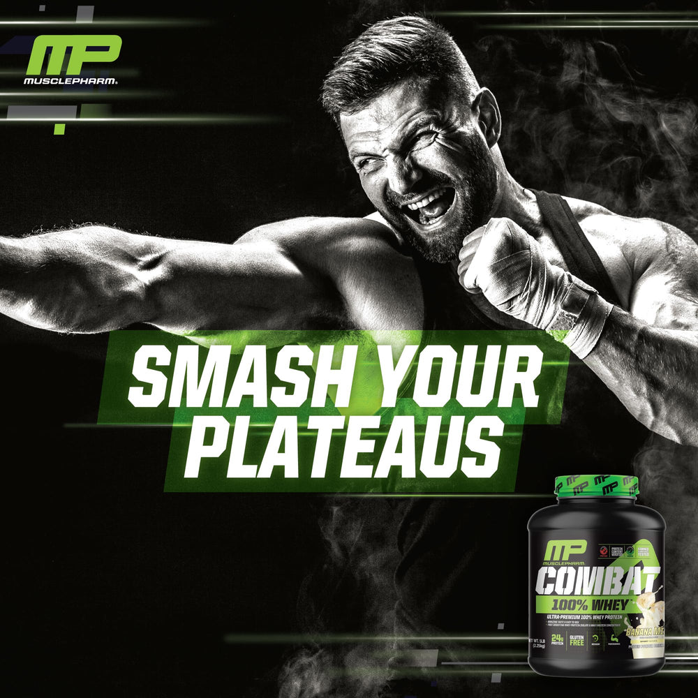 MusclePharm Combat 100% Whey Informed-Choice certification seal