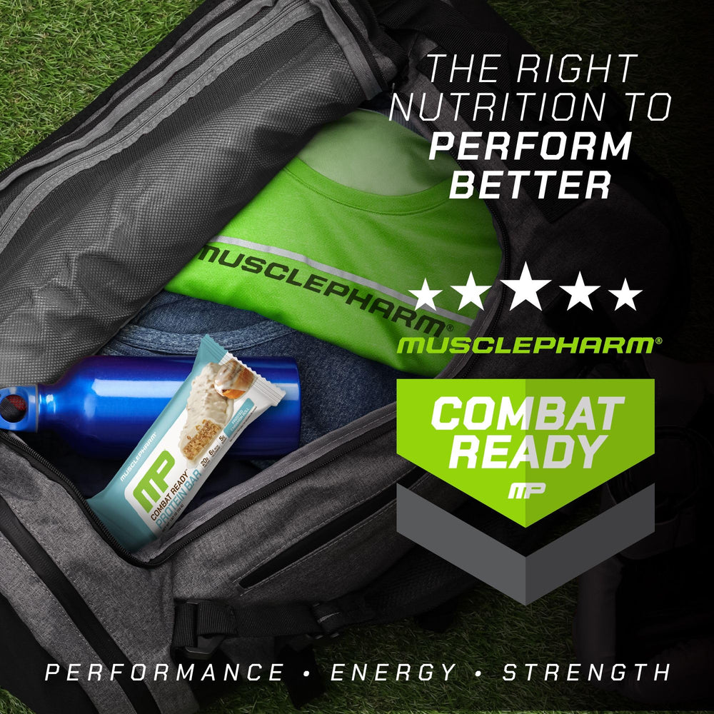 Graphic highlights MusclePharm 12-bar pack value for athletes.