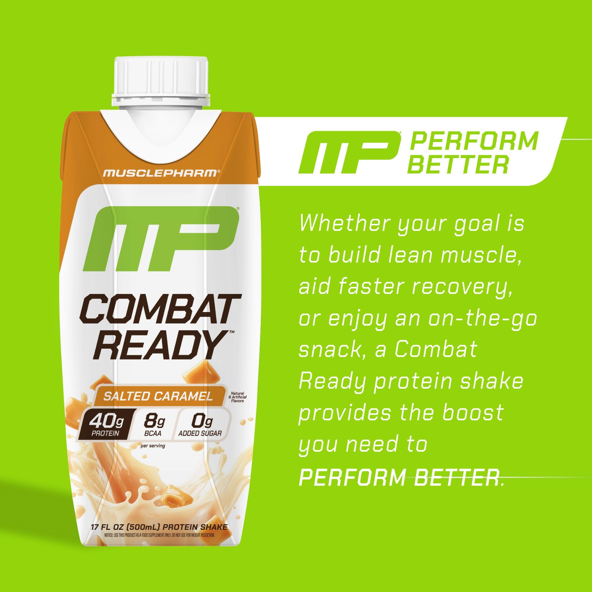 MusclePharm Combat Ready 12-pack display for convenient fueling