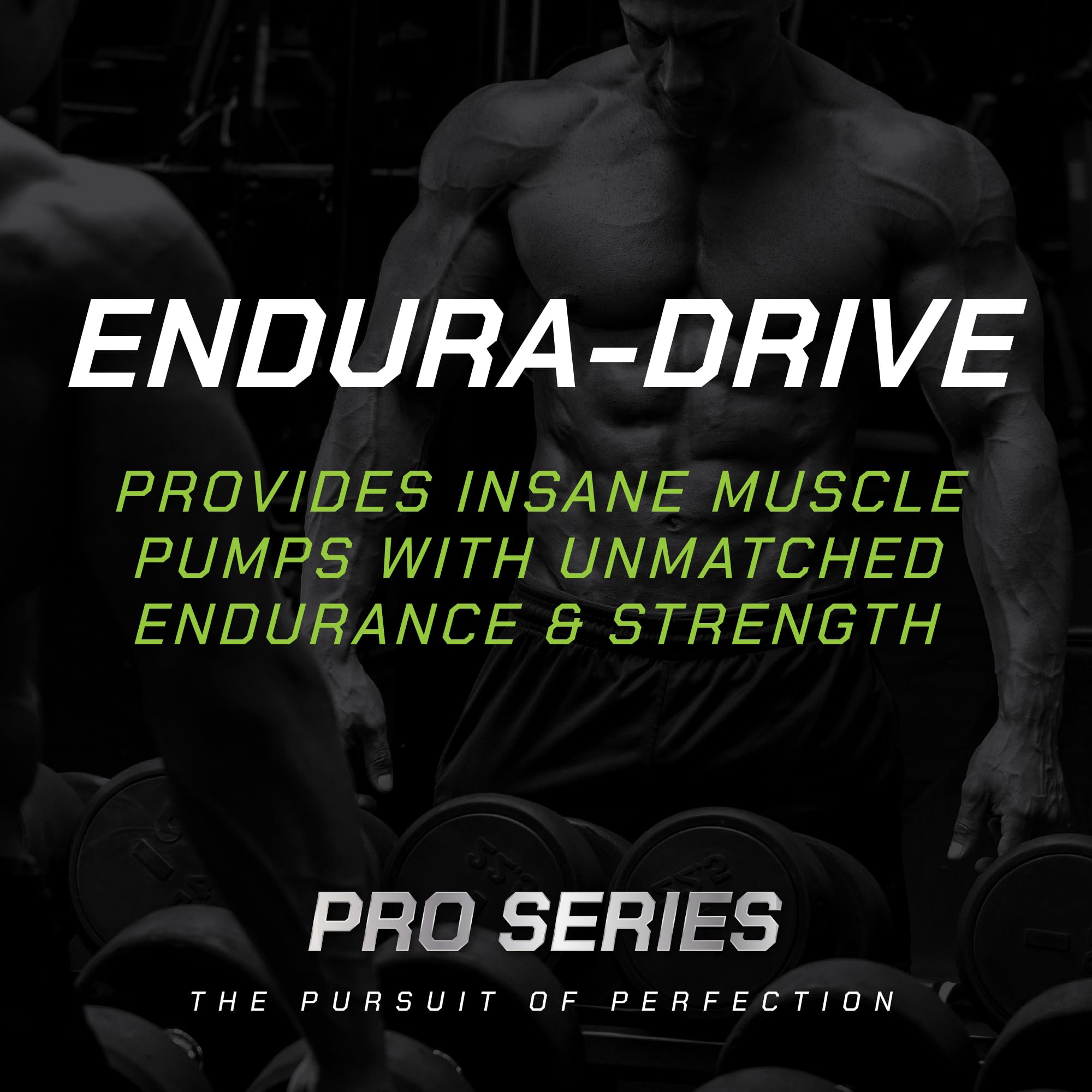 ENDURA-DRIVE nootropics visual emphasizing focus during workout